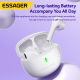 Бездротові навушники ESSAGER (color box) Shining TWS Bluetooth earphones White