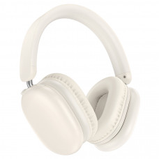 Бездротові накладні навушники BOROFONE BO27 Rhyme BT headphones Milky White