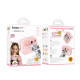 Камера для дітей HOCO DV204 1200 mAh 0.3Mpx Dual-camera children printing camera Pink
