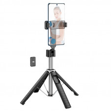 Селфі-монопод HOCO K18 Wave four-leg live broadcast holder Black