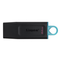 Kingston USB 3.2 DT Exodia 64GB Flash Drive Black/Teal