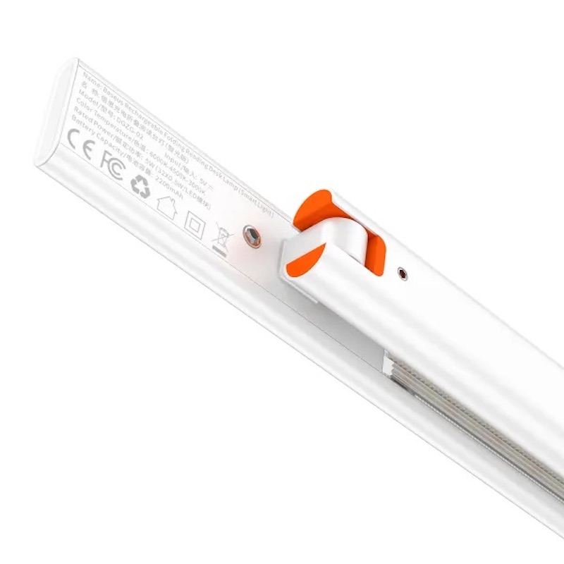 Світильник Baseus Smart Eye Series Charging Folding Reading Desk Lamp (Smart Light ) White
