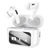 HOCO EW72 Soar true wireless ANC Noise Reduction touch screen BT headset White