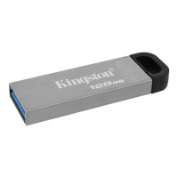 Kingston USB 3.2 DT Kyson 128GB Silver/Black Flash Drive