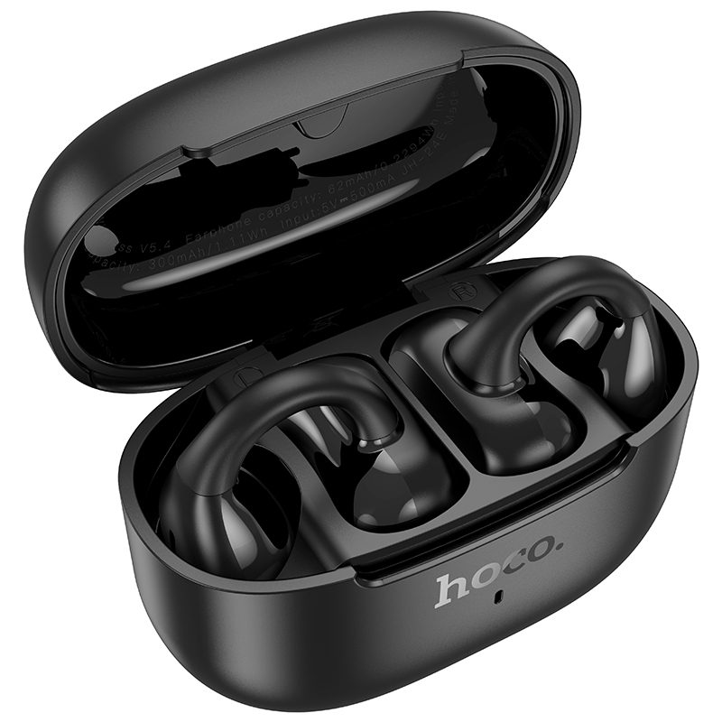 Бездротові навушники HOCO EA9 Clear sound clip-on true wireless BT headset Black