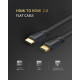Кабель UGREEN ED015 HDMI Flat Cable 3m (UGR-50820)