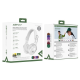 Бездротові накладні навушники ACEFAST H7 active noise reduction wireless headset Pearl white