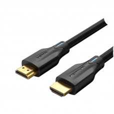 Кабель Vention Cotton Braided 8K HDMI-HDMI v2.1 Cable 2M Black (AAUBH)