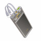 Зовнішній акумулятор HOCO J104 Discovery edition 22.5W fully compatible power bank with cable(10000mAh) Gray