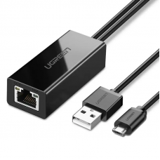 Перехідник UGREEN Ethernet Adapter for TV Stick (Black)