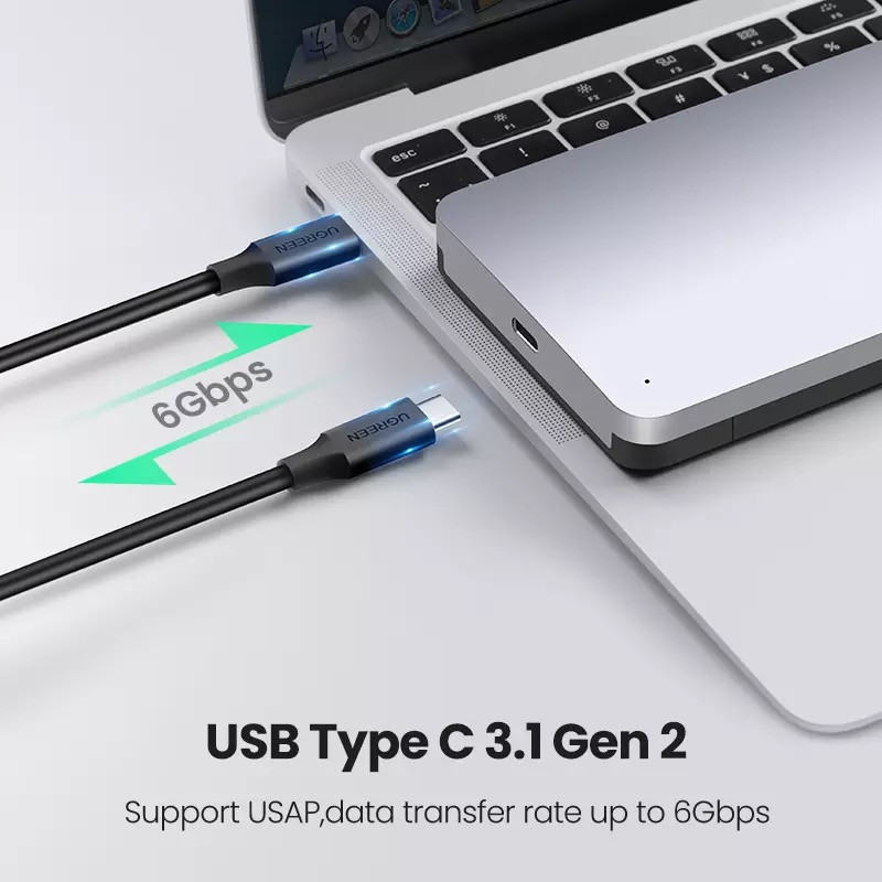 Зовнішня кишеня для накопичувача UGREEN CM300 2.5-Inch SATA External Hard Drive Enclosure(UGR-70499)