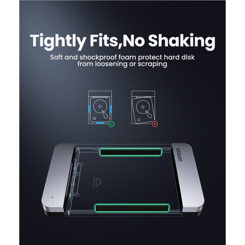 Зовнішня кишеня для накопичувача UGREEN CM300 2.5-Inch SATA External Hard Drive Enclosure(UGR-70499)