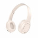 Бездротові накладні навушники HOCO W46 Charm BT headset Milky White