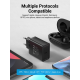 Мережевий зарядний пристрій Vention 1-port USB-C Wall Charger(20W) EU-Plug Black (FADB0-EU)