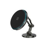 Автотримач для телефона з БЗП ACEFAST D30 magnetic folding wireless charging car holder Black