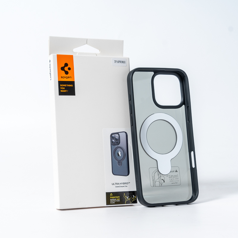 Чохол для смартфона Spigen AAA Magnetic Ring for Apple iPhone 15 Pro All Black