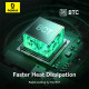 Мережевий зарядний пристрій Baseus GaN5 Fast Charger (mini) 1C 25W EU Cluster Black