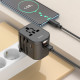 Універсальний зарядний пристрій HOCO AC15 Walker three-port PD20W(1C2A) universal conversion charger Black