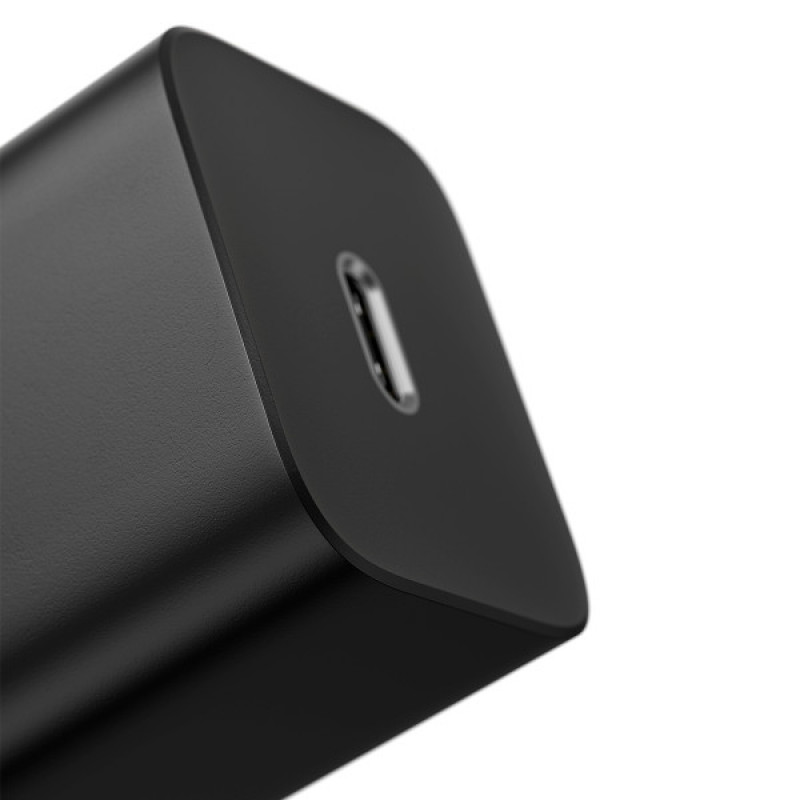 Мережевий зарядний пристрій Baseus Super Si Quick Charger 1C 20W EU Black