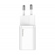Мережевий зарядний пристрій Baseus Super Si Quick Charger 1C 20W EU White