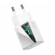 Мережевий зарядний пристрій Baseus Super Si Quick Charger 1C 20W EU White