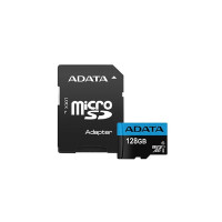microSDXC (UHS-1) memory card A-DATA Premier 128Gb Class 10 A1 (R-100Mb/s) (SD adapter)
