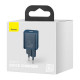Мережевий зарядний пристрій Baseus Super Si Quick Charger 1C 20W EU Blue
