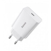 Мережевий зарядний пристрій Baseus Speed Mini Quick Charger 1C 20W EU White
