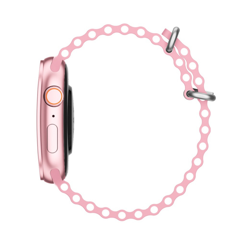 Смарт-годинник W&O X10 Pro 3 46mm. 240 mAh, IP67 Pink