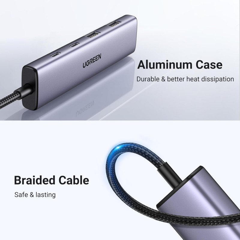 USB-хаб UGREEN 4-Port USB-C Hub