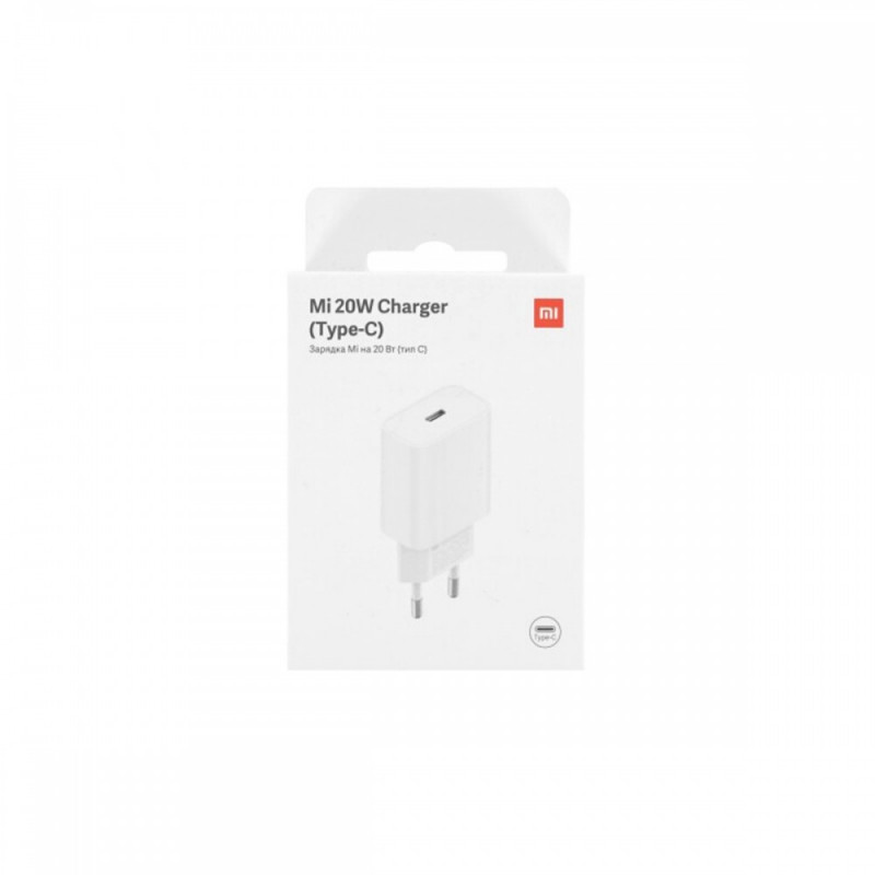 Мережевий зарядний пристрій Xiaomi Mi 20W Charger Type-C EU White