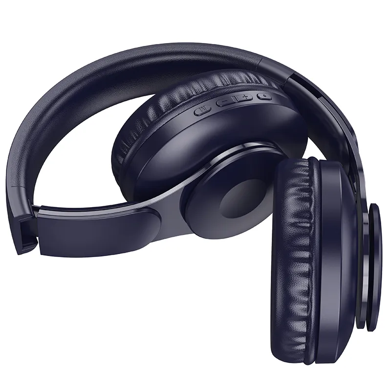 Бездротові накладні навушники HOCO W45 Enjoy BT headset Blue