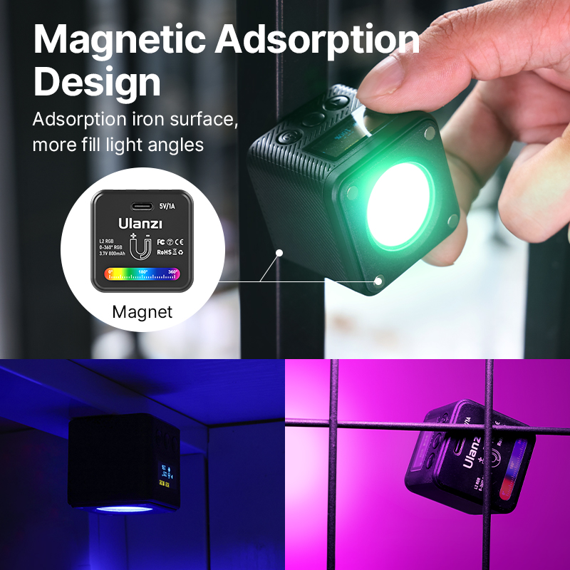 Відеосвітло Ulanzi Vijim RGB COB VEDIO LIGHT (UV-2878 L2 RGB)