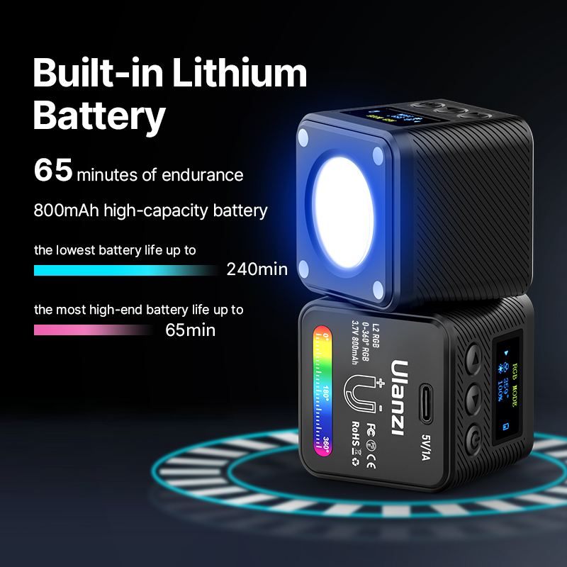 Відеосвітло Ulanzi Vijim RGB COB VEDIO LIGHT (UV-2878 L2 RGB)
