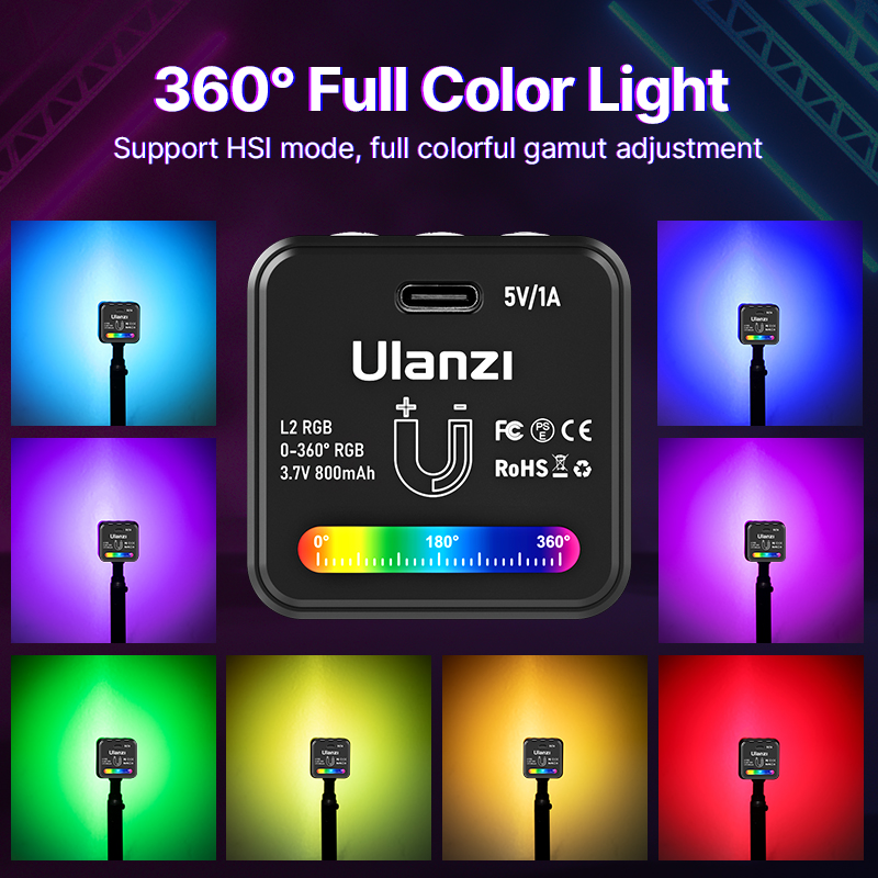 Відеосвітло Ulanzi Vijim RGB COB VEDIO LIGHT (UV-2878 L2 RGB)