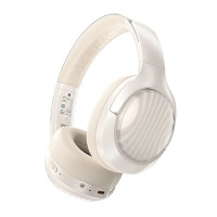 Бездротові накладні навушники ACEFAST H5 active noise cancelling wireless headset Milky White