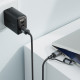 Кабель ACEFAST C20-01 USB-C to USB-C / Lightning aluminum alloy connectors charging data cable Black
