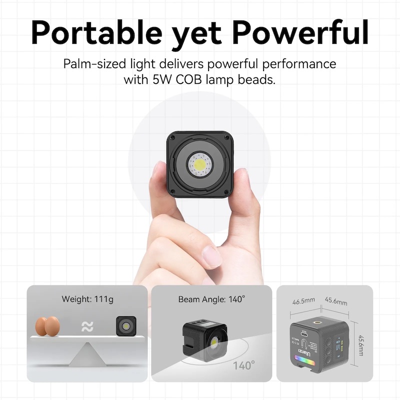 Відеосвітло Ulanzi Vijim L3 RGB COB Fill Light (UV-L052GBB1 L3 RGB)