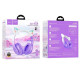 Бездротові накладні навушники HOCO W42 Cat ears BT headphones Purple Grape