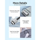 USB-хаб Vention USB-C to HDMI/USB 3.0x3/SD/TF/PD Docking Station Gray 0.15M Aluminum Alloy Type
