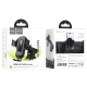 Автотримач для телефона з БЗП HOCO HW3 Wise automatic induction wireless fast charging car holder(center console) Black