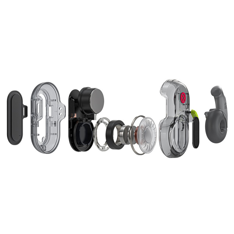 Бездротові навушники ACEFAST FA003 ACEFIT NEO wireless earbuds Black