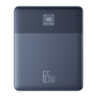 Зовнішній акумулятор Baseus Blade2 Fast-Charging Power Bank with Digital Display Intelligent Edition 12000mAh 65W Mariana Blue  (with Baseus Mini Whit