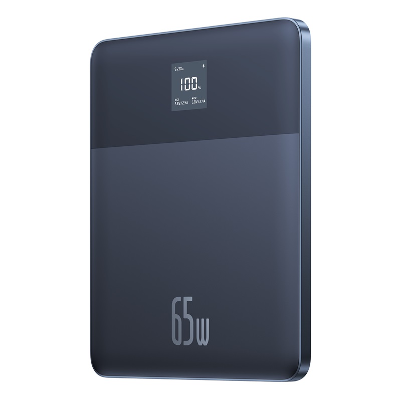 Зовнішній акумулятор Baseus Blade2 Fast-Charging Power Bank with Digital Display Intelligent Edition 12000mAh 65W Mariana Blue  (with Baseus Mini Whit
