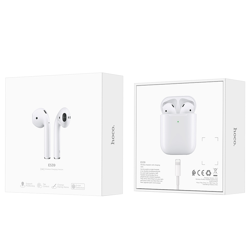 Бездротові навушники HOCO ES39 Wireless headset White