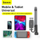 Тримач для мобiльного Baseus Otaku life rotary adjustment lazy holder Pro（Applicable for phone/ ipad) gray