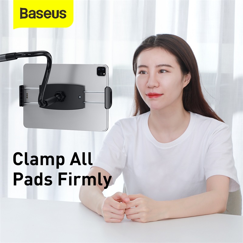 Тримач для мобiльного Baseus Otaku life rotary adjustment lazy holder Pro（Applicable for phone/ ipad) gray