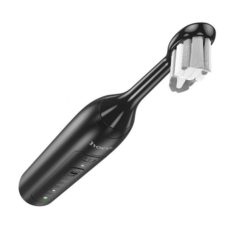 Електрична зубна щітка HOCO HP60 1200 mAh. IPX7, Wave electric toothbrush Black