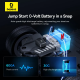 Автомобільний пуско-зарядний пристрій з насосом Baseus Super Energy Series 4-in-1 Car Jump Starter 600A Cluster Black