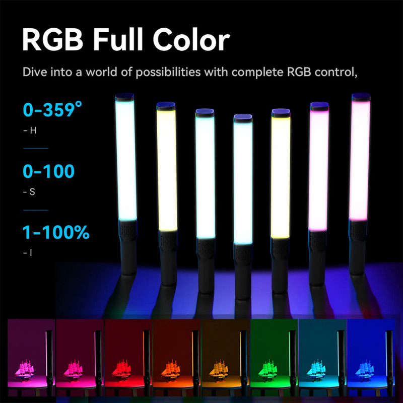 Ulanzi Vijim VL360 RGB Led Light (L058GBB2 VL360 RGB)